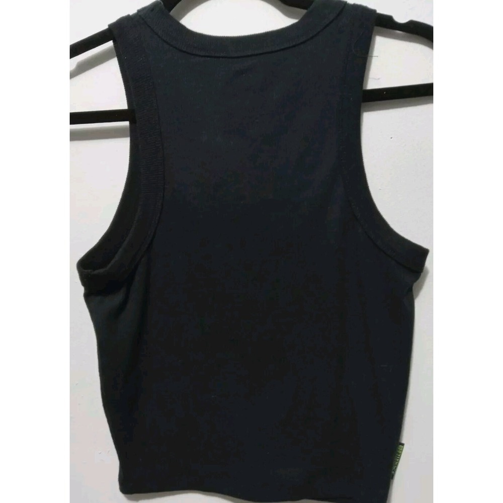 Beetlejuice Size XX L Astrid Uniform Graphic Black Tank Top - Picture 2 of 6